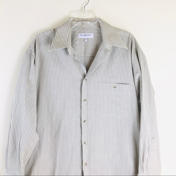 Yves Saint Laurent Striped Shirt - Picture 2 of 3
